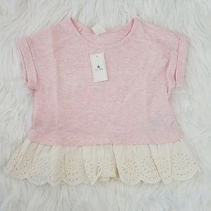 Baby Girl Gap Lace Shirt Size 2Yrs 2T